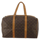 LOUIS VUITTON Monogram Sac Souple 35 Boston Bag M41626 LV Auth am12447-13