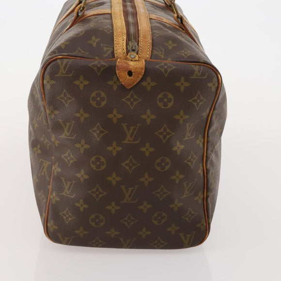 LOUIS VUITTON Monogram Sac Souple 35 Boston Bag M41626 LV Auth am12447