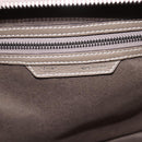 CELINE Luggage Mini Hand Bag Leather Gray Silver Auth am12449A-18