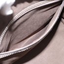 CELINE Luggage Mini Hand Bag Leather Gray Silver Auth am12449A-22