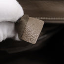 CELINE Luggage Mini Hand Bag Leather Gray Silver Auth am12449A-11