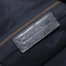 BALENCIAGA The Box Hand Bag Leather 2way Black 145694 Auth am12450V-21