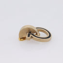 Salvatore Ferragamo Gancini Earring Metal Gold Tone Auth am12454V-9