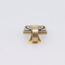 Salvatore Ferragamo Gancini Earring Metal Gold Tone Auth am12454V-14