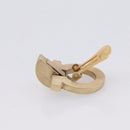 Salvatore Ferragamo Gancini Earring Metal Gold Tone Auth am12454V-16