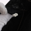 PRADA Tote Bag Nylon Leather Black Gold Tone Auth am12459V-11