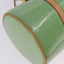 LOUIS VUITTON Monogram Vernis Bedford Hand Bag Baby Blue M91007 LV Auth am12460V-9