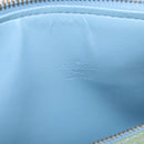 LOUIS VUITTON Monogram Vernis Bedford Hand Bag Baby Blue M91007 LV Auth am12460V-18