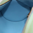 LOUIS VUITTON Monogram Vernis Bedford Hand Bag Baby Blue M91007 LV Auth am12460V-20