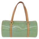 LOUIS VUITTON Monogram Vernis Bedford Hand Bag Baby Blue M91007 LV Auth am12460V-13