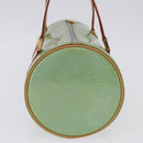 LOUIS VUITTON Monogram Vernis Bedford Hand Bag Baby Blue M91007 LV Auth am12460V-3