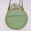 LOUIS VUITTON Monogram Vernis Bedford Hand Bag Baby Blue M91007 LV Auth am12460V-4