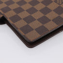 LOUIS VUITTON Damier Ebene Agenda MM Day Planner Cover R20240 LV Auth am12467V-16