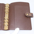 LOUIS VUITTON Damier Ebene Agenda MM Day Planner Cover R20240 LV Auth am12467V-19