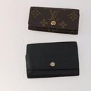 LOUIS VUITTON Monogram Epi Empreinte Key Case Pouch Wallet 7 Set LV Auth am12472-2