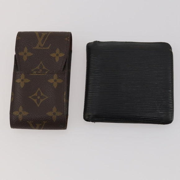LOUIS VUITTON Monogram Epi Empreinte Key Case Pouch Wallet 7 Set LV Auth am12472