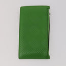 GUCCI Pouch Wallet GG Leather Canvas 6 Set Beige Black Auth am12473-8
