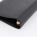 LOUIS VUITTON Epi Agenda MM Day Planner Cover Black R20042 LV Auth am12474V-15