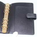 LOUIS VUITTON Epi Agenda MM Day Planner Cover Black R20042 LV Auth am12474V-19