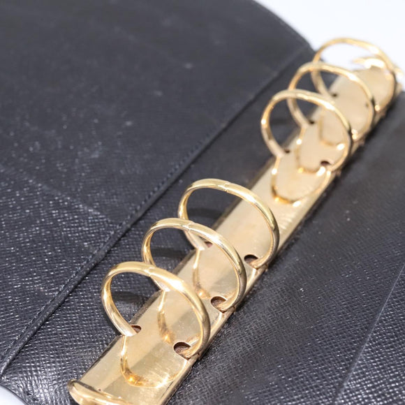 LOUIS VUITTON Epi Agenda MM Day Planner Cover Black R20042 LV Auth am12474V