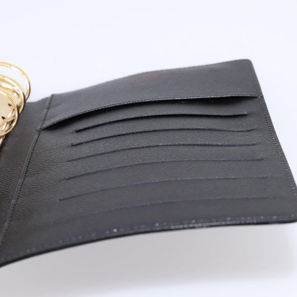 LOUIS VUITTON Epi Agenda MM Day Planner Cover Black R20042 LV Auth am12474V