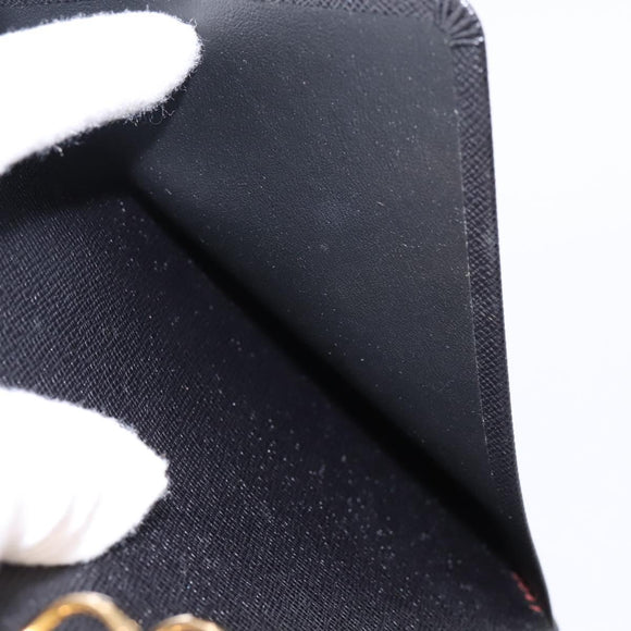 LOUIS VUITTON Epi Agenda MM Day Planner Cover Black R20042 LV Auth am12474V