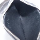 SAINT LAURENT Fragment Case Leather Black Silver 463778 Auth am12475V-9