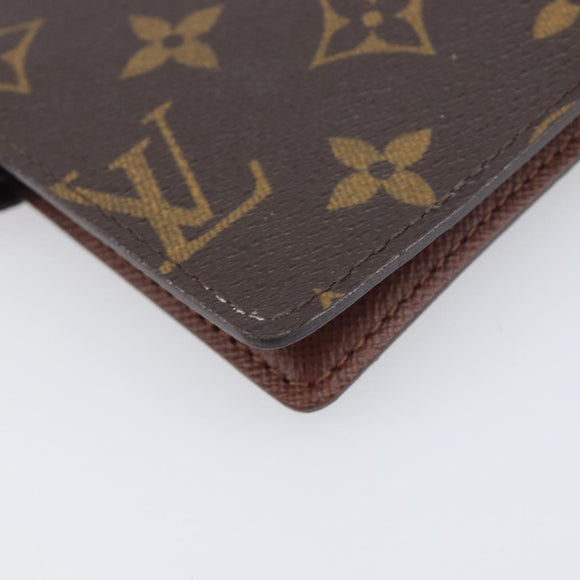 LOUIS VUITTON Monogram Agenda PM Day Planner Cover R20005 LV Auth am12476V