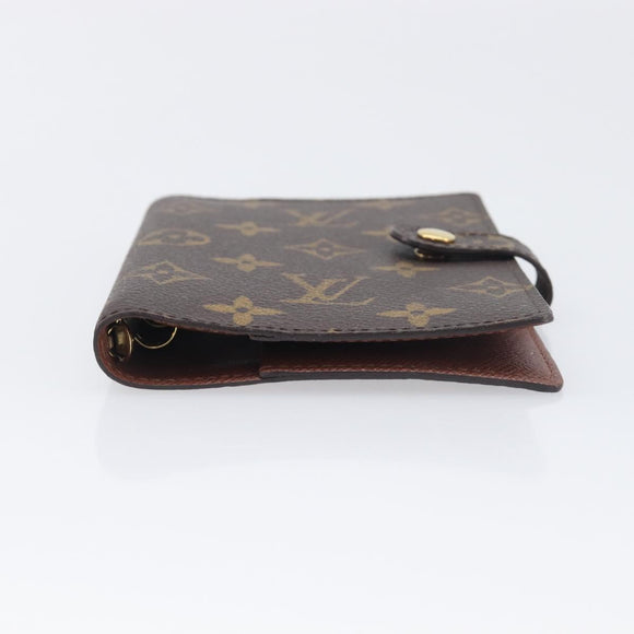 LOUIS VUITTON Monogram Agenda PM Day Planner Cover R20005 LV Auth am12476V