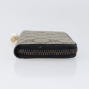 LOUIS VUITTON GG Supreme Coin Purse PVC Beige Gold Tone 431482 LV Auth am12481V-3