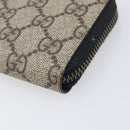 LOUIS VUITTON GG Supreme Coin Purse PVC Beige Gold Tone 431482 LV Auth am12481V-7