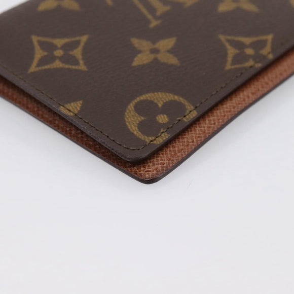 LOUIS VUITTON Monogram Porte 2 Cult Vertical Pass Case M60533 LV Auth am12483V