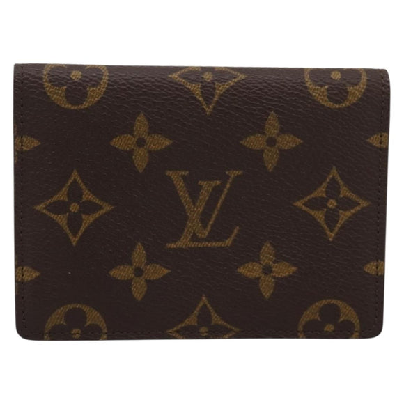 LOUIS VUITTON Monogram Porte 2 Cult Vertical Pass Case M60533 LV Auth am12483V