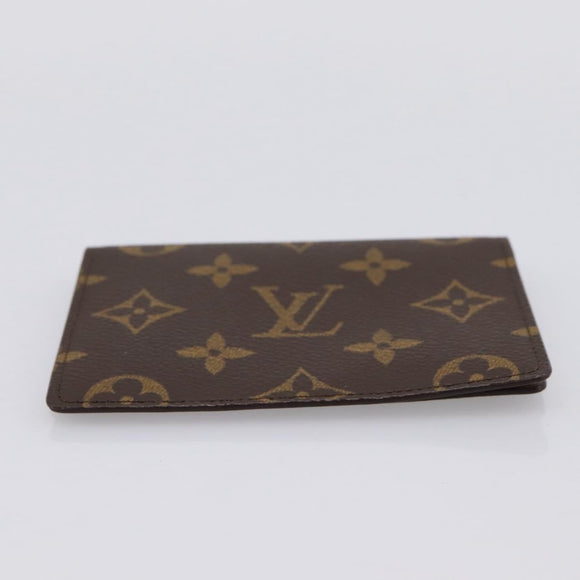 LOUIS VUITTON Monogram Porte 2 Cult Vertical Pass Case M60533 LV Auth am12483V