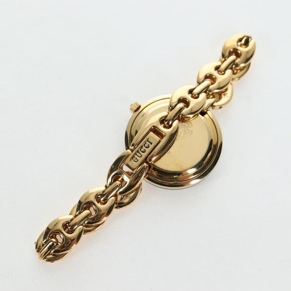 GUCCI Change Bezel Watches Metal Gold Multicolor Auth am12485M