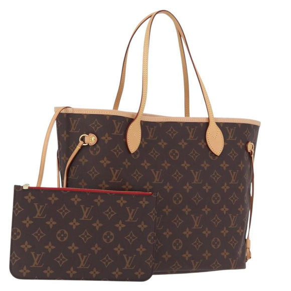 LOUIS VUITTON Monogram Neverfull MM Tote Bag M40156 LV Auth am12488SAM
