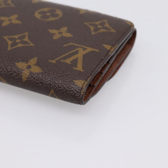 LOUIS VUITTON Monogram Portefeuille Louise Long Wallet M60460 LV Auth am12490V