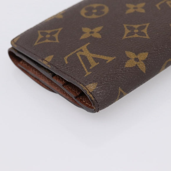 LOUIS VUITTON Monogram Portefeuille Louise Long Wallet M60460 LV Auth am12490V