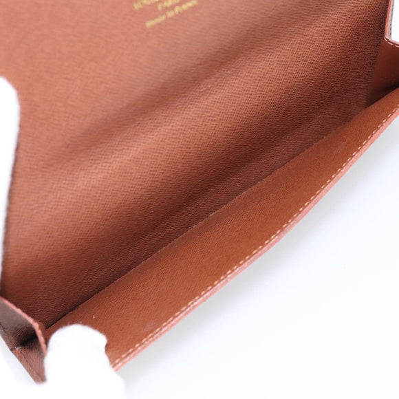 LOUIS VUITTON Monogram Portefeuille Louise Long Wallet M60460 LV Auth am12490V