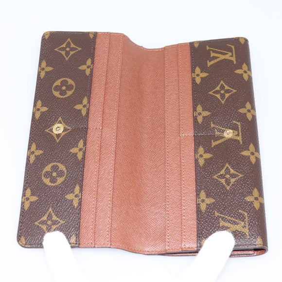 LOUIS VUITTON Monogram Portefeuille Louise Long Wallet M60460 LV Auth am12490V