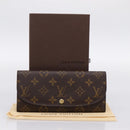 LOUIS VUITTON Monogram Portefeuille Louise Long Wallet M60460 LV Auth am12490V-12