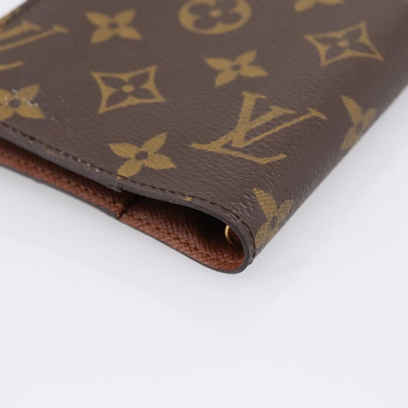 LOUIS VUITTON Monogram Agenda PM Day Planner Cover R20005 LV Auth am12492V