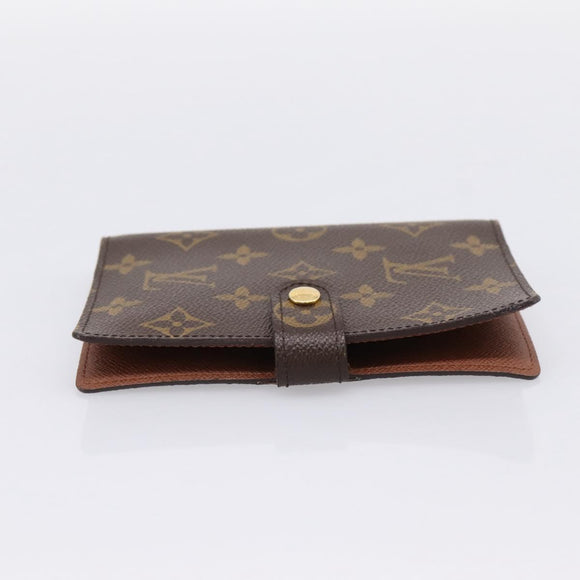 LOUIS VUITTON Monogram Agenda PM Day Planner Cover R20005 LV Auth am12492V