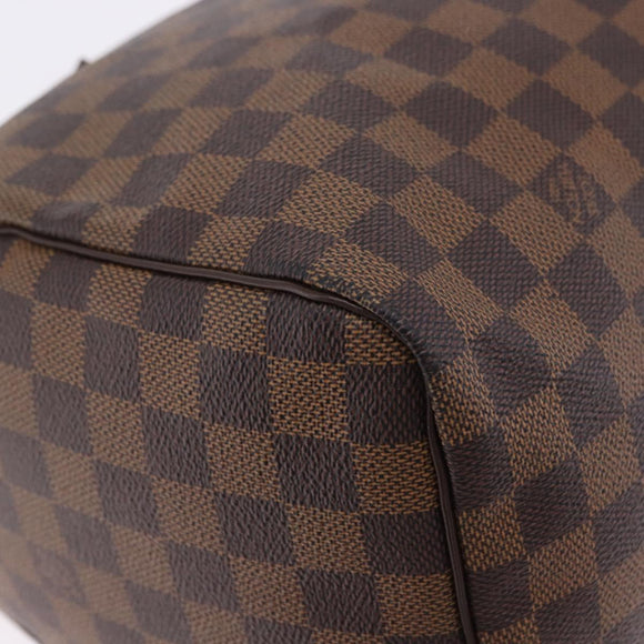 LOUIS VUITTON Damier Ebene Speedy 30 Hand Bag N41364 LV Auth am12493V