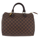 LOUIS VUITTON Damier Ebene Speedy 30 Hand Bag N41364 LV Auth am12493V-2
