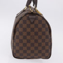 LOUIS VUITTON Damier Ebene Speedy 30 Hand Bag N41364 LV Auth am12493V-5
