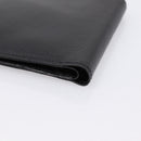 BURBERRY Nova Check Wallet Leather Black Auth am12497V-15
