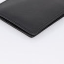 BURBERRY Nova Check Wallet Leather Black Auth am12497V-16