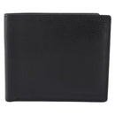 BURBERRY Nova Check Wallet Leather Black Auth am12497V-13