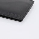 BURBERRY Nova Check Wallet Leather Black Auth am12497V-7